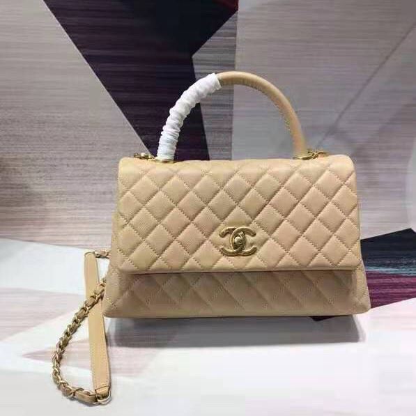 Ch**el top handle bags